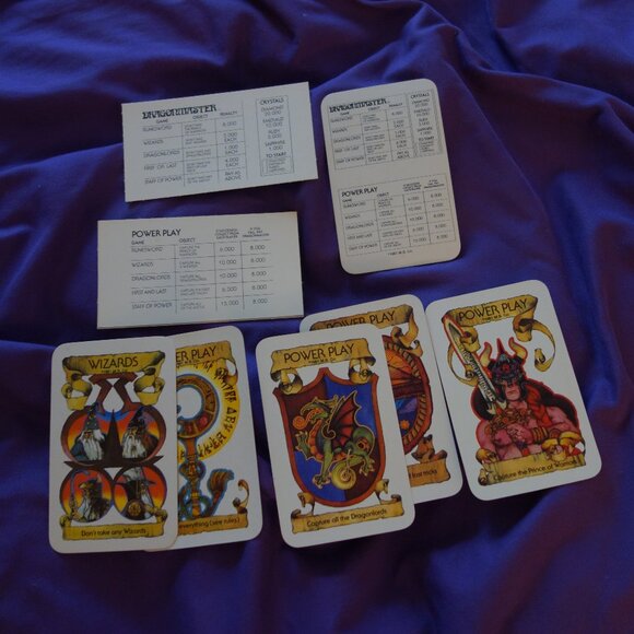 Vintage 1981 Milton Bradley E.S. Lowe Dragonmaster A Fantasy Card Game E2100 - Picture 6 of 16